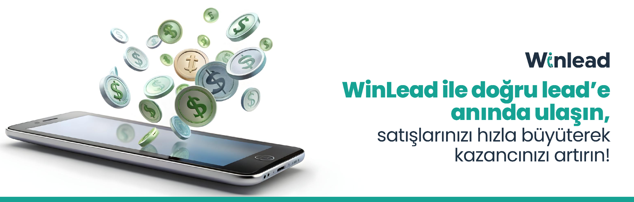 WinLead ile doğru lead'e anında ulaşın, satışlarınızı hızla büyüterek kazancınızı artırın
